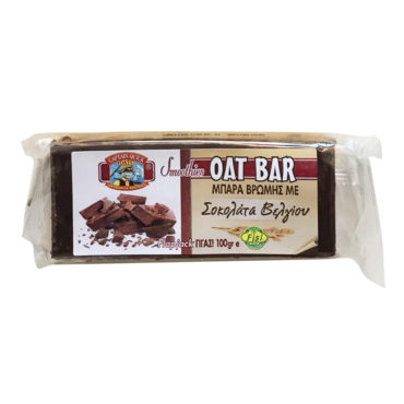 Oat Bar Σοκολάτα Βελγίου 100gr