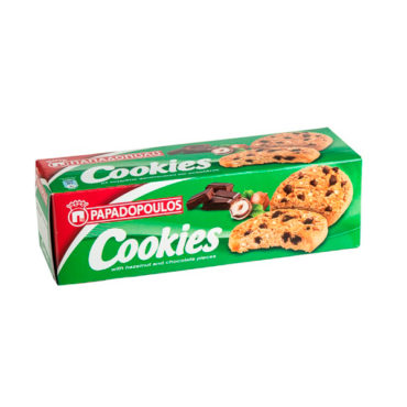 Cookies Φουντουκι 180γρ Παπαδοπουλου