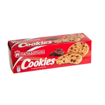 Cookies Σοκολατα 180γρ Παπαδοπουλου