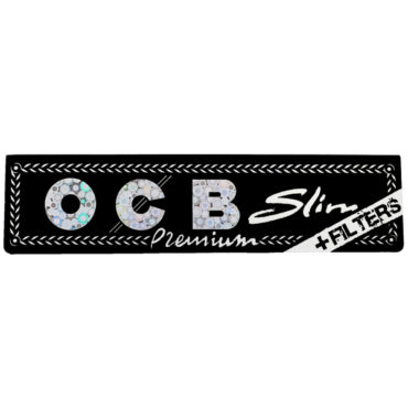 Ocb King Slim + Tips Μαυρο