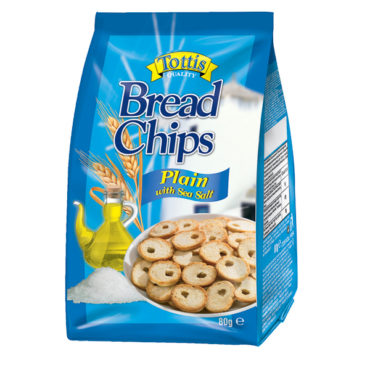 Tottis Bread Chips Plain 80gr