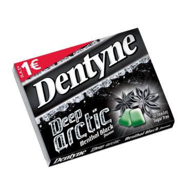 Dentyne Deep Arctic Menthol Black