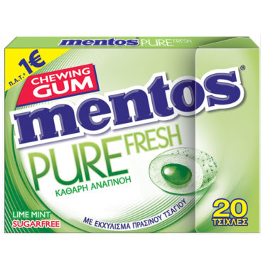 Mentos Pure Fresh Box Lime Mint