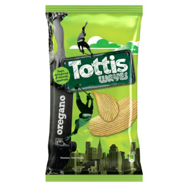 Tottis Chips Oregano 250gr